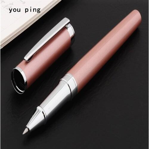 High quality 010 Rose Gold Business office Medium Nib Rollerball Pen New School student office stationery