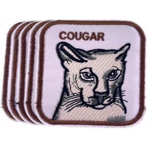 2/10Pcs Animal embroidered patches for clothing applique Iron on patches for clothing sewing sticker DIY apparel Accessories