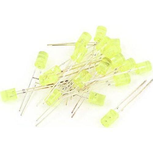 20 Pcs 5mm Cylinder 850nm IR Infrared Light Emitting Diodes LED Bulbs 250mW