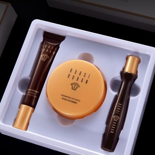 3 Piece Set Moisturizing Anti Ageing Elastic Remove Eyebags Eye Mask Essence Cream Firming Hydration Repairing Skin Care