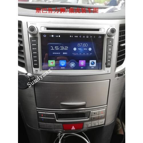 Android 9.0 car dvd player for subaru Legacy outback 2009-2012 car audio stereo autoradio head unit octa core RAM 4G ROM 64g