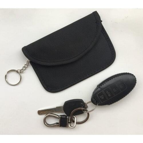 Key Fob Signal Blocking Bag Anti Shielding Security Pouch Wallet Case Bag Auto Blocking Holder for Car Key Organize New