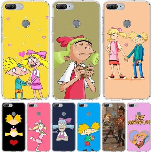 Hey Arnold Phone Case for Huawei Honor 10 9 20 7A 7X 8A 8S 8X 9X Lite Pro Y5 Y6 Y7 Y9S 2019 10i 20i Coque Cover