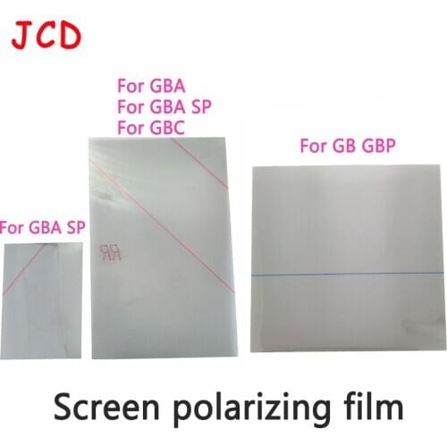 For GB GBP Backlit Screen Modify Part Polarizing film For GBA GBC GBASP NGP WSC