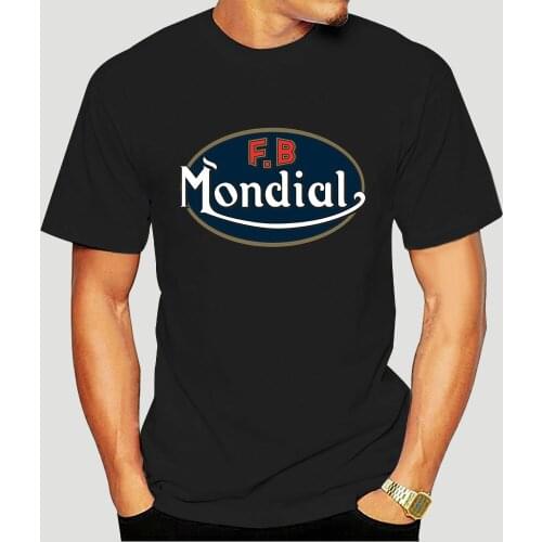 FB Mondial T-Shirt Biker VARIOUS SIZES COLOURS-0205D