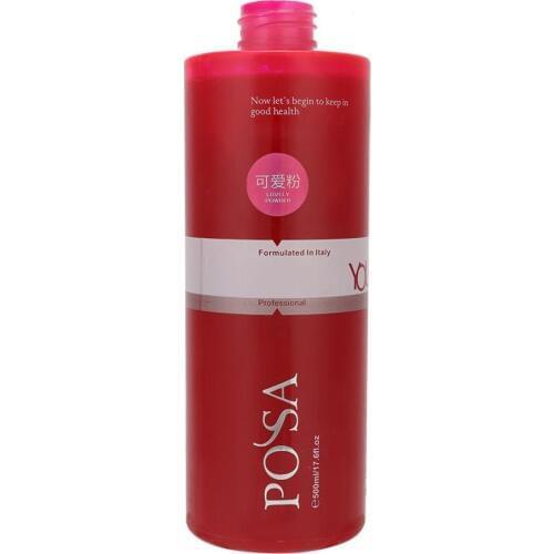 500ml Fashion Color Pink Hair Dye Cream Long-Lasing Semi Permanent Hair Color Cream Hairdressing Hair Dye