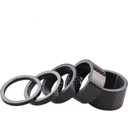 Bicycle Washer 3/5/10/15/20mm Carbon Fiber Front Fork Headset Stem Washer 28.6mm Road Bike Cycling Accessorie