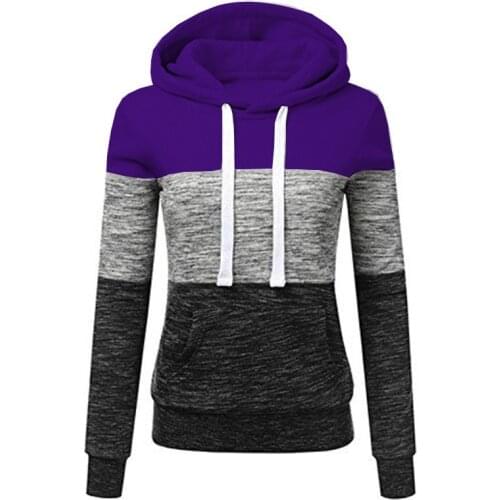 The New Color matching American Plus Velvet Sweater Men And Women Sports Leisure Pure Color Autumn Winter Fashion Young Wear