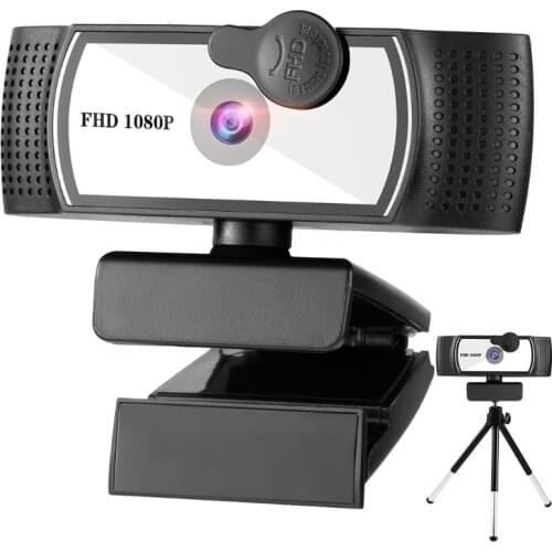 1080P 4KAutoFocus Webcam Computer Web Camera 3 Light Mode Mic 360°Rotate Live Broadcast Beauty for Online Streaming Cam