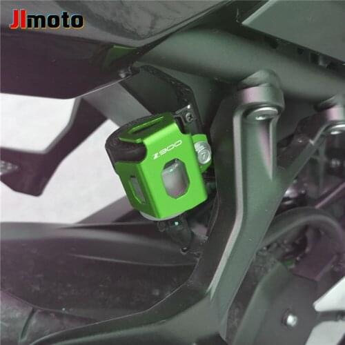 Z900 Newest Motorcycle Rear Fluid Reservoir Guard Cover Protector Accessories For Kawasaki Z900 Z 900 2017-2018 2019 2020 2021