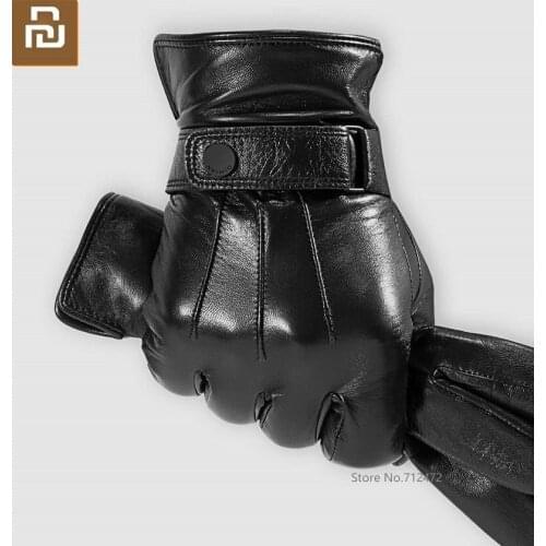 Youpin Qimian Winter sheepskin Touchscreen gloves (AllTouch) Keep warm Full palm touch Soft Warm Driving Touch Screen Gloves