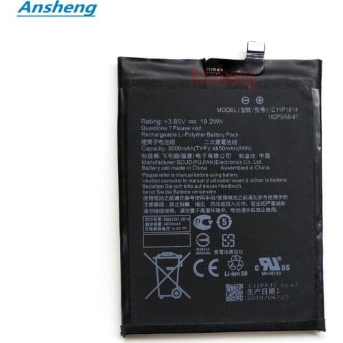 Ansheng High Quality 4850mAh C11P1614 battery for Asus ZC521TL zenfone 3S MAX Dual SIM TD-LTE ZenFone Pegasus 3S