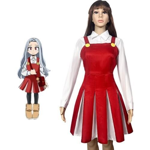 Anime Boku no My Hero Academia Season 4 Cosplay Dress Eri Uniforms Costume Halloween Party Suit Outfit