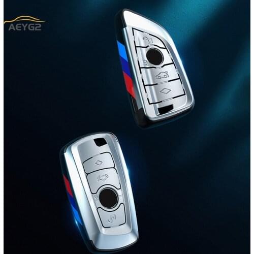 PC Car Remote Key Cover Case Shell Fob For BMW 1 2 3 5 6 7 Series X1 X3 X4 X5 X6 F30 F34 F10 F07 F20 G30 F15 F16 E60 E90 E34 E36
