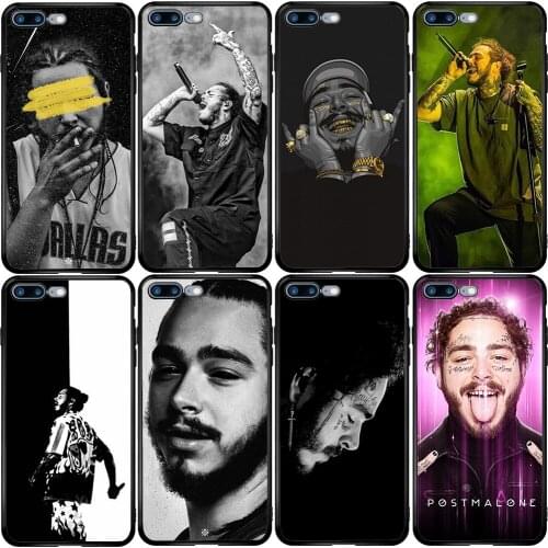 Phone Case for Xiaomi Redmi Note 9A 8 8T 7 6 7A 6A 5A 5 A1 A2 A3 Pro Max Plus Lite Post Malone Music