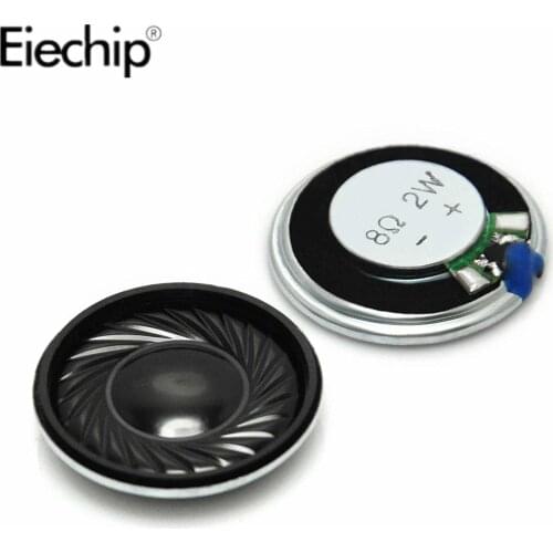 5pcs 2W 8R Mini Speaker 8 Ohm 2 Watt Ultra-thin Horn Speaker Diameter 40MM 4CM thickness Loudspeaker For Arduino Loud Speaker