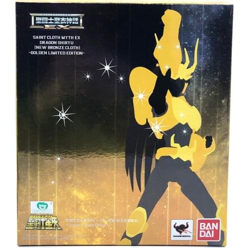 Bandai Tamashii Saint Seiya Myth Cloth EX 30TH Anniversary Golden Shiryu V2 New Bronze Saint PVC Action Figure Model Toys Gifts