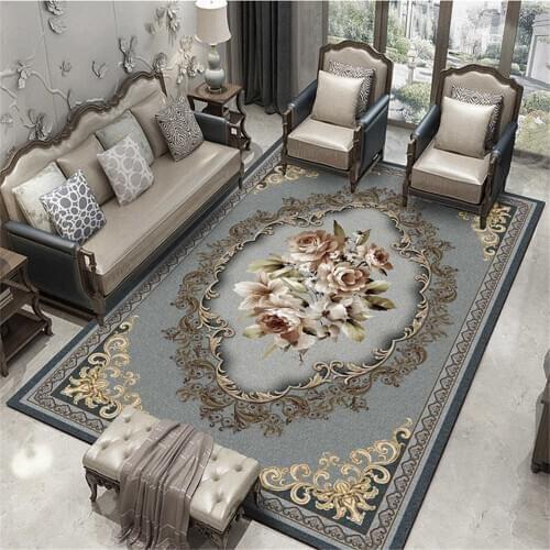 Living Room Bedroom High Quality Abstract Floral Carpet Non-slip Floor Mats Stylish Kitchen Carpet Area Carpet