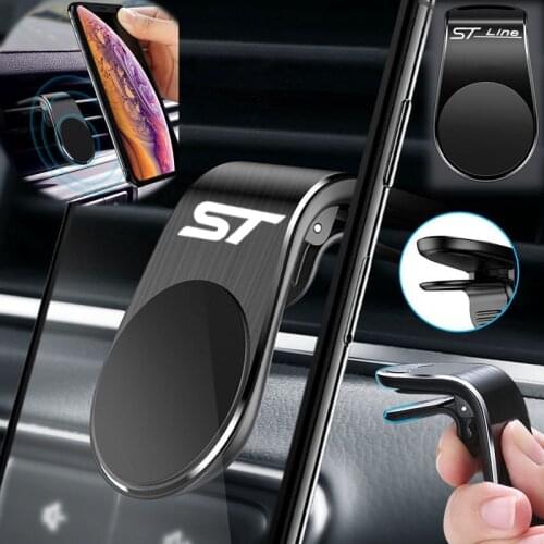 Creative Magnetic Car Air Outlet Mobile Phone Holder Magnet For Ford Focus mk2 st Vignale / st-line f150 st line Accessories