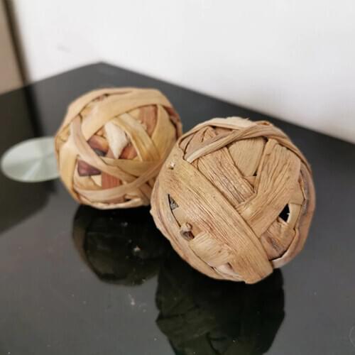 Rabbit Bite Toy Diameter Grass Small Pet Hamster Ball for Rabbits Bunny Pet Grabing Chewing Small Animal Chew Tools Thing Hot