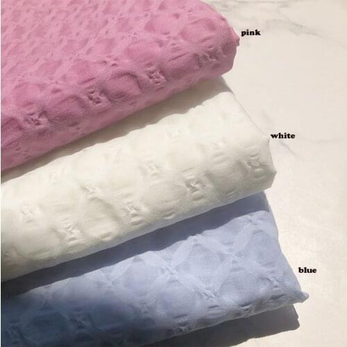 2021 Newest Pure Cotton Bubble Cloth Ripple Cotton Cloth Womens Summer Cotton Cloth Fabric Photo Props Cloth for DIY