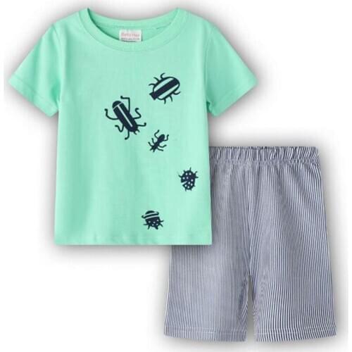 New Childrens Cartoon Pajamas Set Girls Pajamas Cotton Kids Pyjamas Boys Sleepwear Child Night Wear Clothing Suits