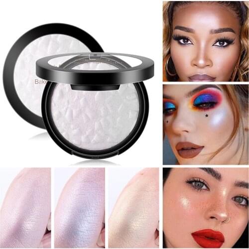 Contour & Highlight Palette Natural Durable High Gloss Brightens Multicolor Powder Illuminator Face Contouring Makeup Repairing
