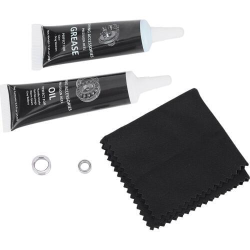 Fishing Rod Reel Fish Wheel Bearing 15ml Lubricating Oil + 10g Grease Kit Tool Set For The Maintenance Of Parts