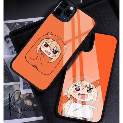 Cute Umaru chan Anime Doma Umaru Phone Case Rubber for iPhone 12 11 Pro Max XS 8 7 6 6S Plus X 5S SE 2020 XR 12 Mini case