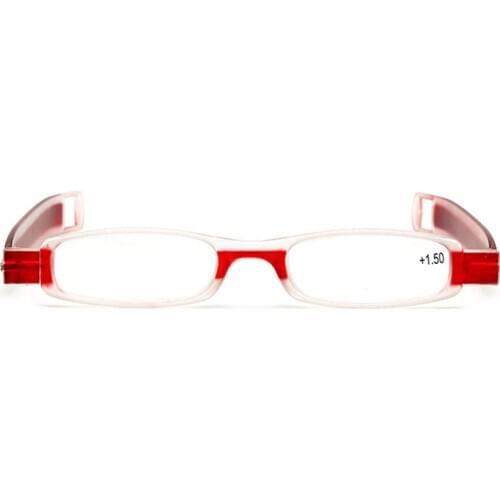 Foldable Portable Reading Glasses Women Men Mini Colorful Superlight 360 Rotating Anti Blu Classic Fashion 1 2 3 to 4