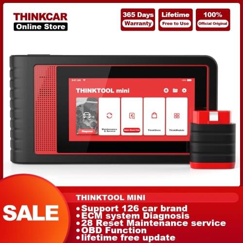 Thinkcar The latest version Thinktool mini OBD2 Scanner Full System Diagnostic Tool ECU Coding 28 Reset All software Code Reader