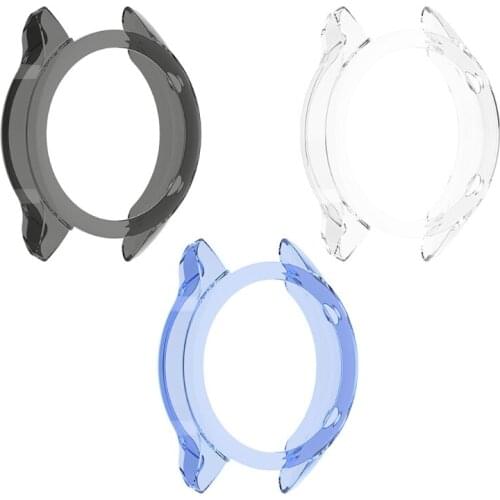 Ultra-Slim Soft TPU Watch Case Skin Shell Protective Cover Sleeve for -Xiaomi Mi Watch Color Sports Edition