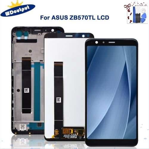 For ASUS ZenFone Max Plus M1 ZB570TL X018DC X018D LCD Display Touch Screen Digitizer Sensor Assembly Replacement For ZB570TL lcd