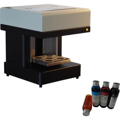 2019 3D Inkjet Edible Coffee printer for 4 cups coffee print machine Cake Printer ALL-in-One Food printer Edible ink include