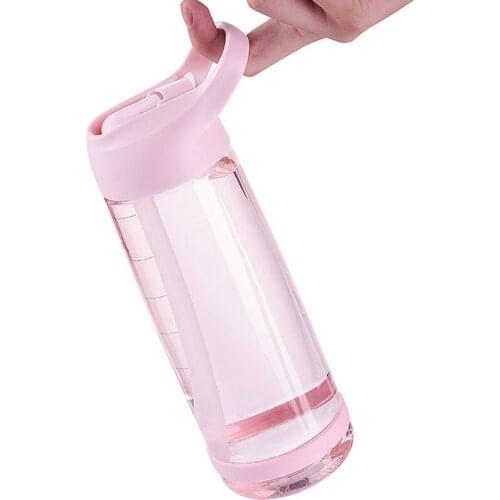 550ml/850ml/1000ml Outdoor Water Bottles BPA Free Leak-Proof Eco-friendly with Lid Hiking Camping Plastic Travel Bottle