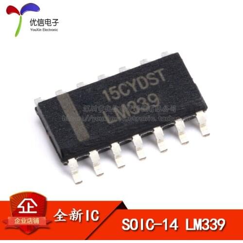 Chip Quad voltage comparator LM339 SOP-14