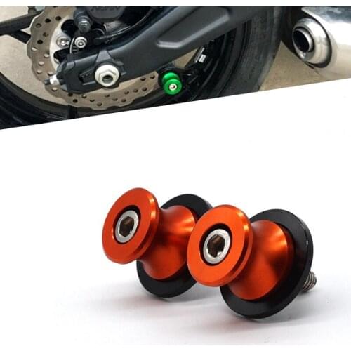 For KTM Duke 125 250 390 Enduro SMC For Kawasaki Ninja 250R 300R 400R 650R motorcycle swing arm spool slider bracket screw 10mm