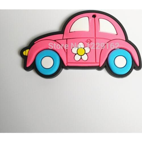 Hot sale!!! Cute Car fridge magnets whiteboard sticker Silicon Gel Refrigerator Magnets Educational Kids gift