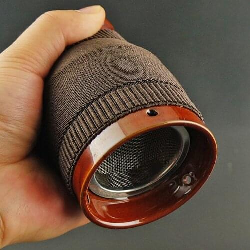 Ceramics Moxibustion Cup Heating Therapy Chinese Acupuncture Points Guasha Treatment Massage Moxa Box Burner Sticks