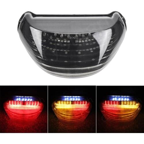 Motorcycle Tail Light Brake Turn Signals Integrated LED Light For Kawasaki ZX-12R ZX12R 2000 2001 2002 2003 2004 2005