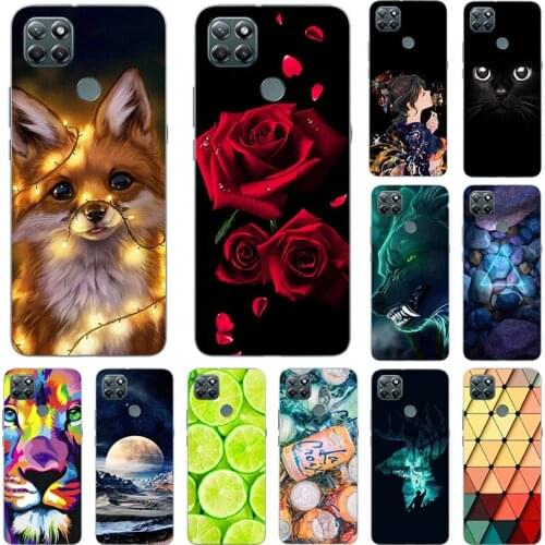 Cartoon Flower Animal Fruit Painting Soft TPU Phone Case for Lenovo K12 Pro Music Lemon Note Cover silicone