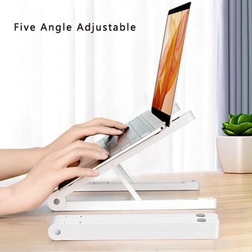 Portable Simple Laptop Stand Computer Stand Foldable Desktop Stand Five Angle Adjustable
