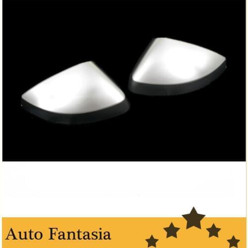 S line style silver matt chrome side mirror cap replacement for Audi a3 8v -Free Shipping