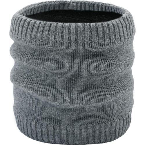 2019 Autumn Winter Warm Plush Scarf For Women Men Knitted Wool Collar Scarves Boys Girls Neck Scarf Children Cotton Scarf Unisex