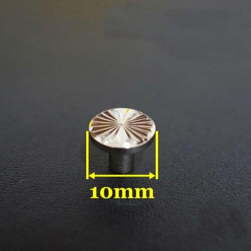 50pc Q20-10mm Solid Brass belt screw Chicago Screw Leathercraft