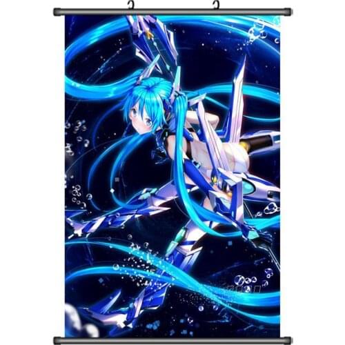 Japanese Decorative Picture Anime Ore, Twintail ni Narimasu Tail Blue & shindou erina Home Decor Wall Scroll Poster