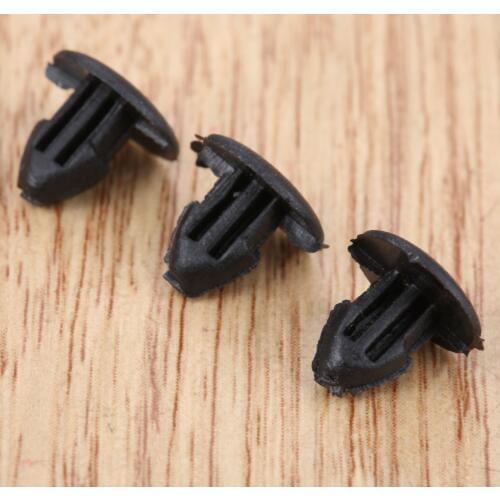 Yetaha 100Pcs Car Sealing Strips Clips 4mm Hole Rivets Plastic Weatherstrip Universal Auto Retaining Fastener
