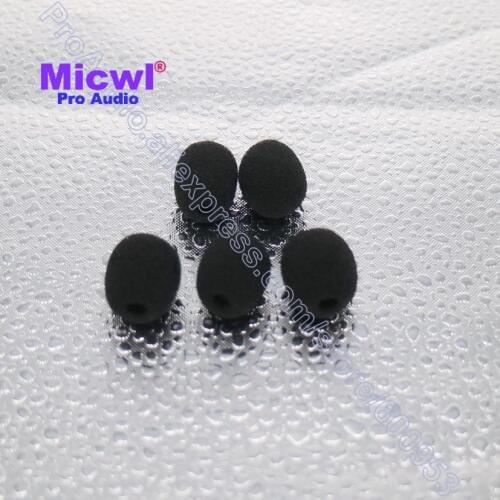 Spare Lapel Lavalier Microphone foam covers Windscreen Windshield for Sennheiser ME2 Sony V1 D11 6mm-8mm