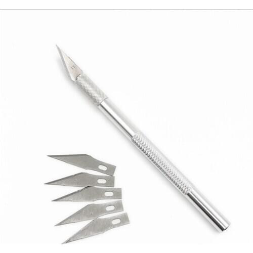 1 Set Fruit Sculpting Gum Paste Carving Baking Pastry Tools For Cakes 6pcs Blades Knife Cake Decorating Tools