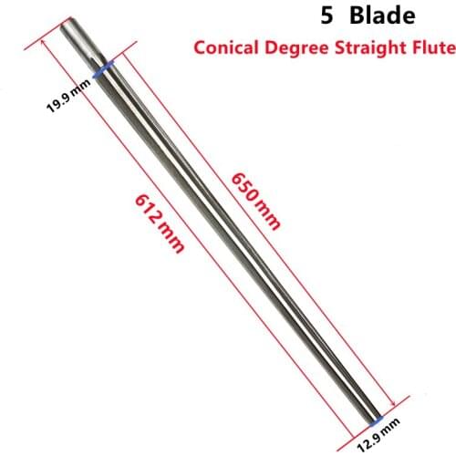 1pcs 5 blade straight flute wooden pipe instrument Bassoon dedicated reamer